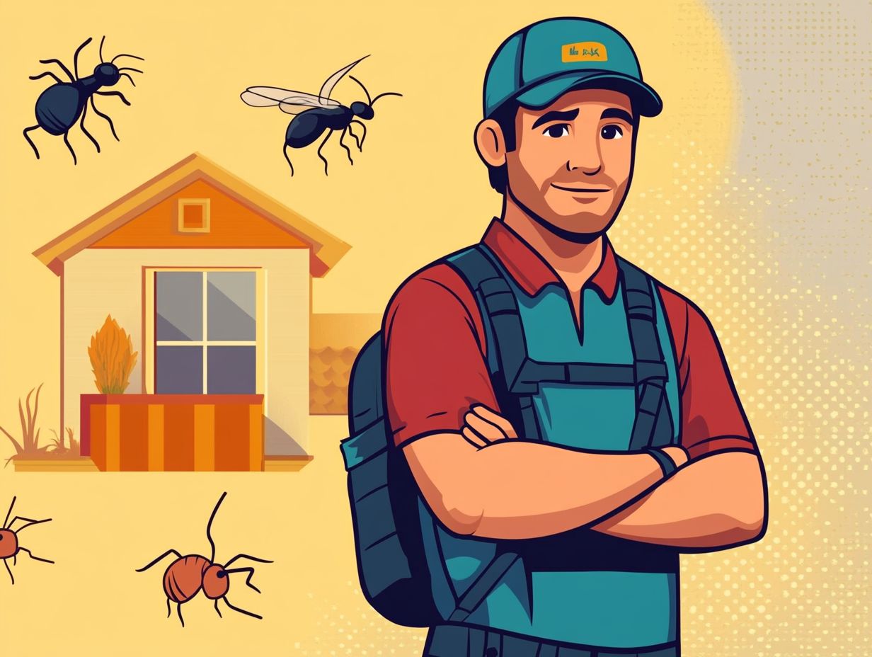 How can I stand out from my competitors in pest control advertising?